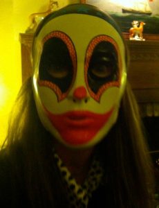 My mask last year....