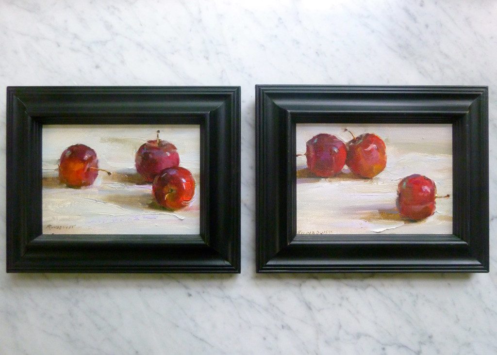 Apples #1 and #2 by Beth Rundquist