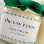 The Wry Home Blue Spruce Candle